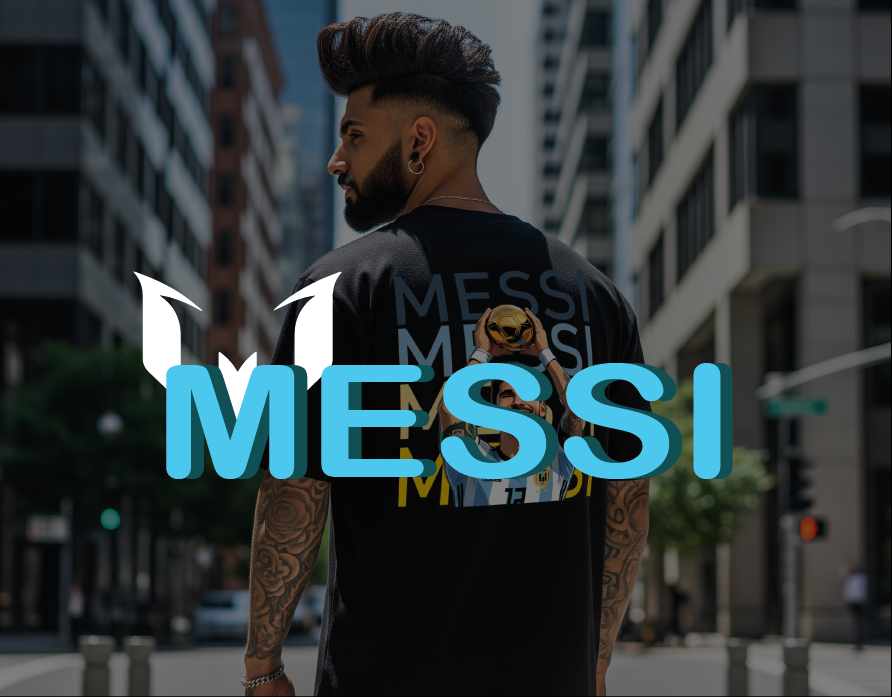 Messi Oversized Tee
