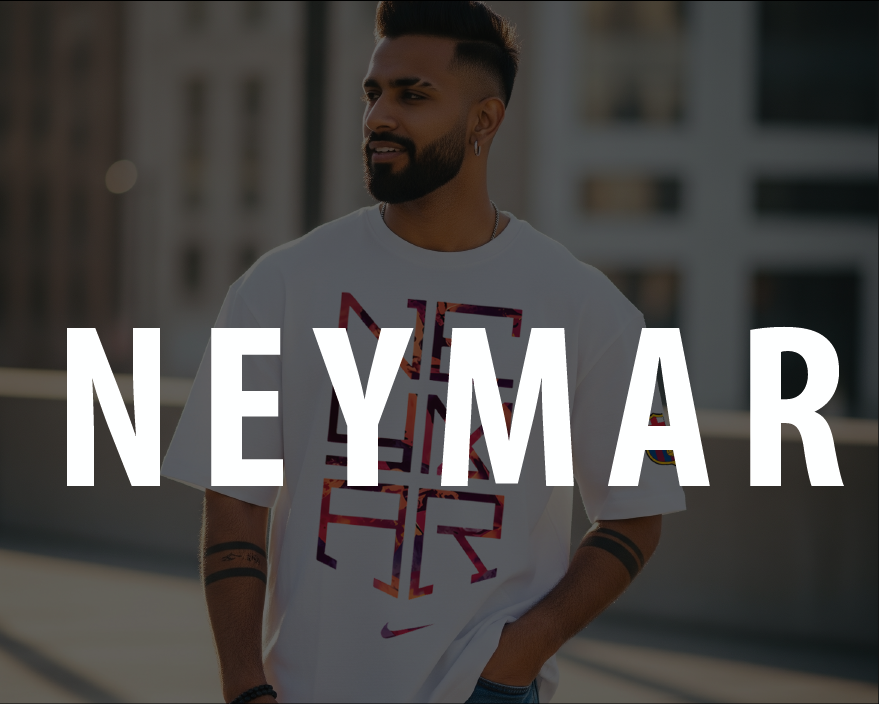 Neymar Oversized Tee Collection