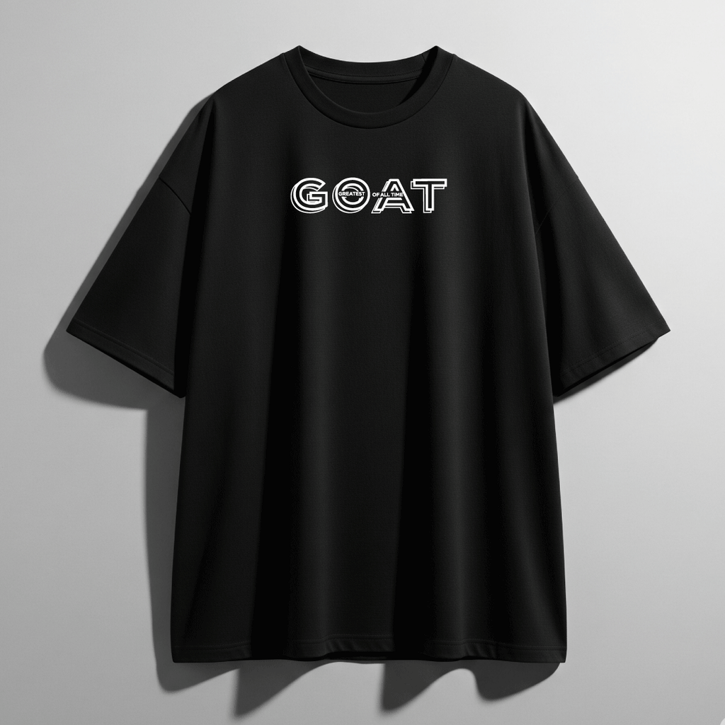 CR7 GOAT Oversized Tee – Limited Edition