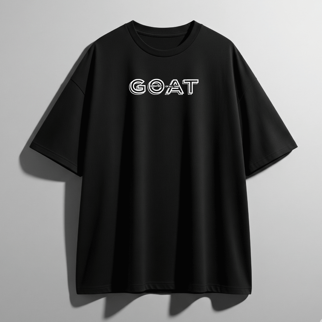 CR7 GOAT Oversized Tee – Limited Edition