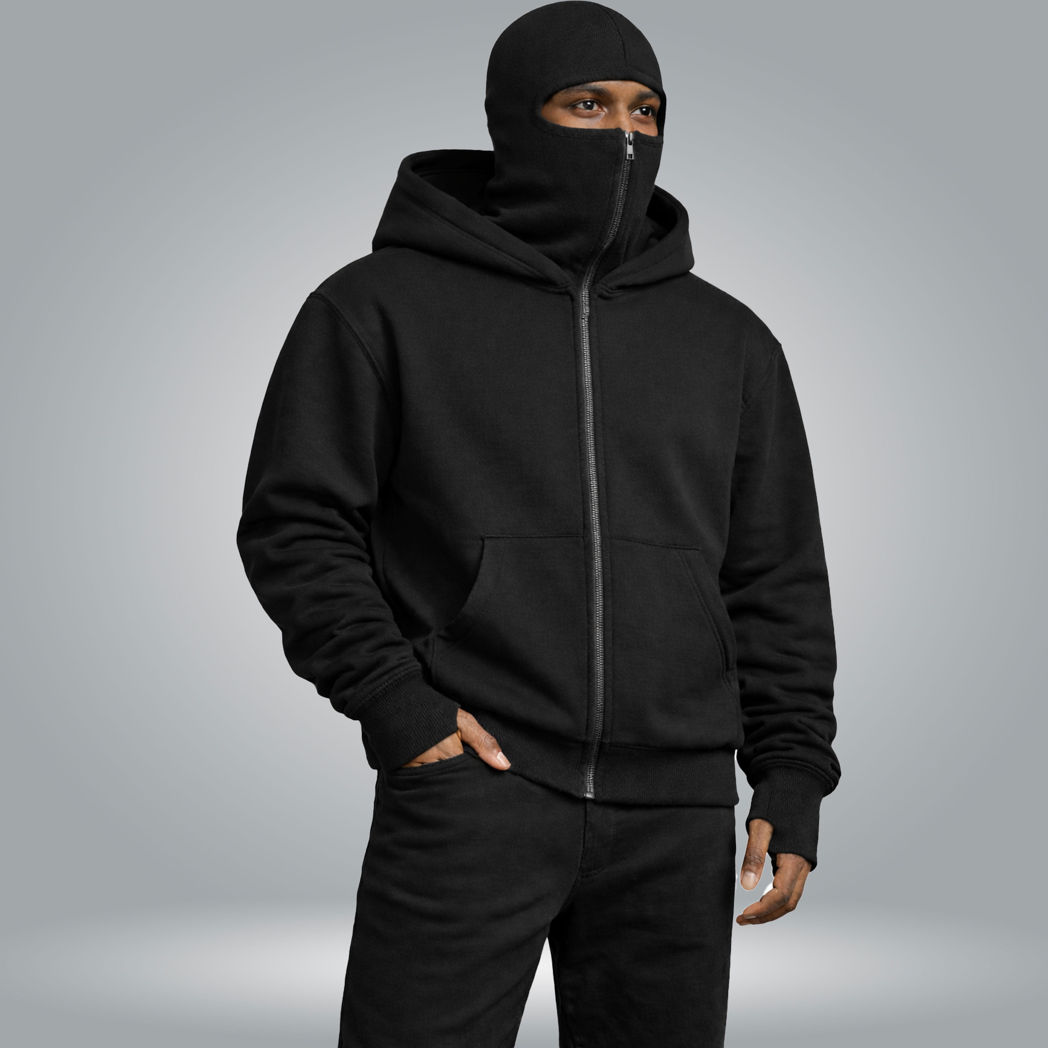 Normless Ninja Hoodie | 350 GSM Heavyweight Cotton Hoodie