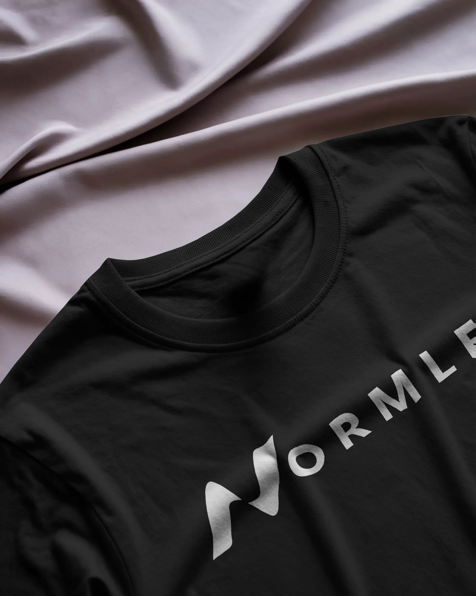 Normless Originals Oversized T-Shirt in Black — Signature Edition